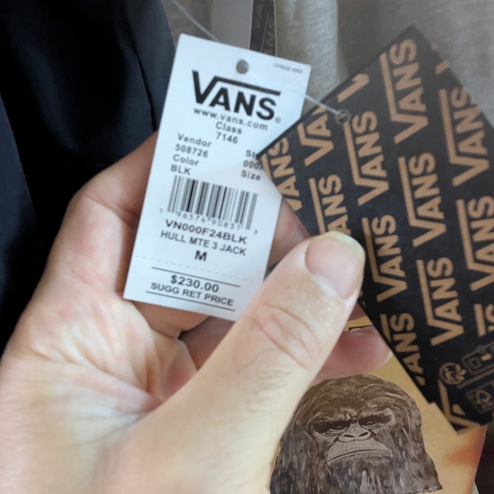 Vans Black Jacket